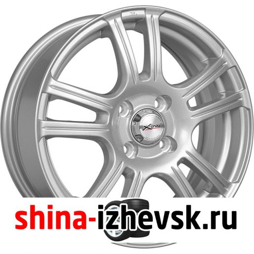 Колесный диск X-trike X105 6xR15 4×114.3 ET44 DIA67.1 серебристый в Ижевске